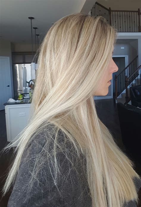 balayage blonde hair ideas|blonde balayage long straight hair.